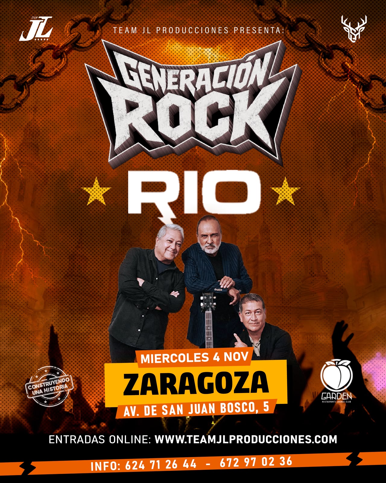 Flyer Concierto Zaragoza
